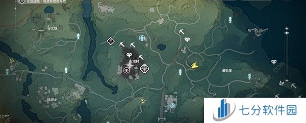 鸣潮红针晶簇采集路线分布图 红针晶簇哪里最多图片1