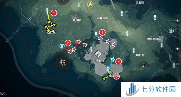 鸣潮云芝采集路线位置大全 吟霖突破材料收集图一览图片4