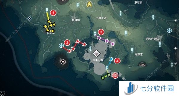 鸣潮云芝采集路线位置大全 吟霖突破材料收集图一览图片3