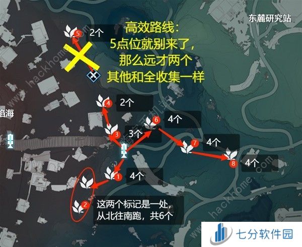 鸣潮妙弋花采集位置路线大全 妙弋花高效收集点一览图片2