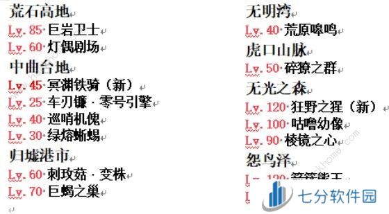 鸣潮公测精英怪分布位置大全 公测精英怪点位一览图片1