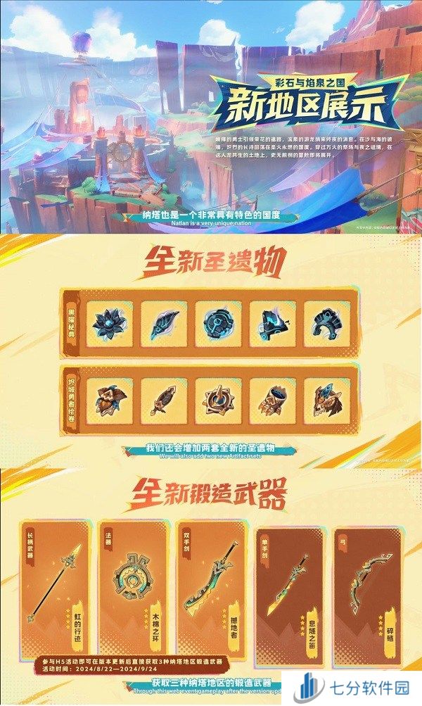 原神5.0前瞻300原石兑换码推荐 5.0版本更新内容汇总