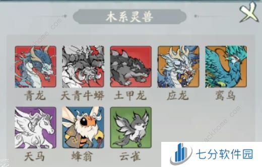 寻道大千五行灵兽大全 全灵兽五行属性一览图片3