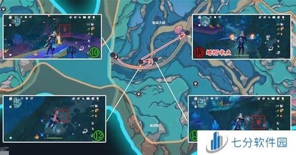 原神4.6枫丹新增限时挑战位置大全 4.6枫丹新增限时挑战地点一览图片4