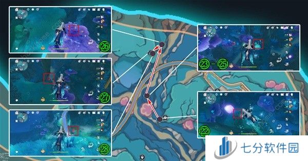 原神4.6枫丹新增限时挑战位置大全 4.6枫丹新增限时挑战地点一览图片7