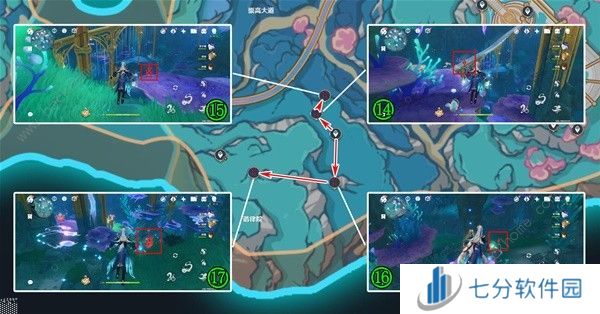 原神4.6枫丹新增限时挑战位置大全 4.6枫丹新增限时挑战地点一览图片5