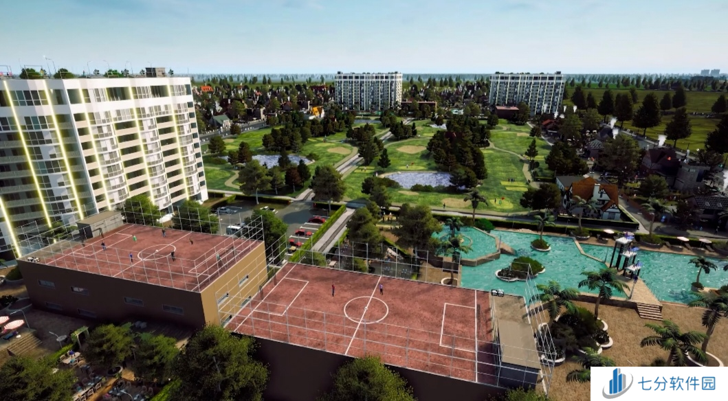 《高层都市(Highrise City)》“度假季”DLC现已推出