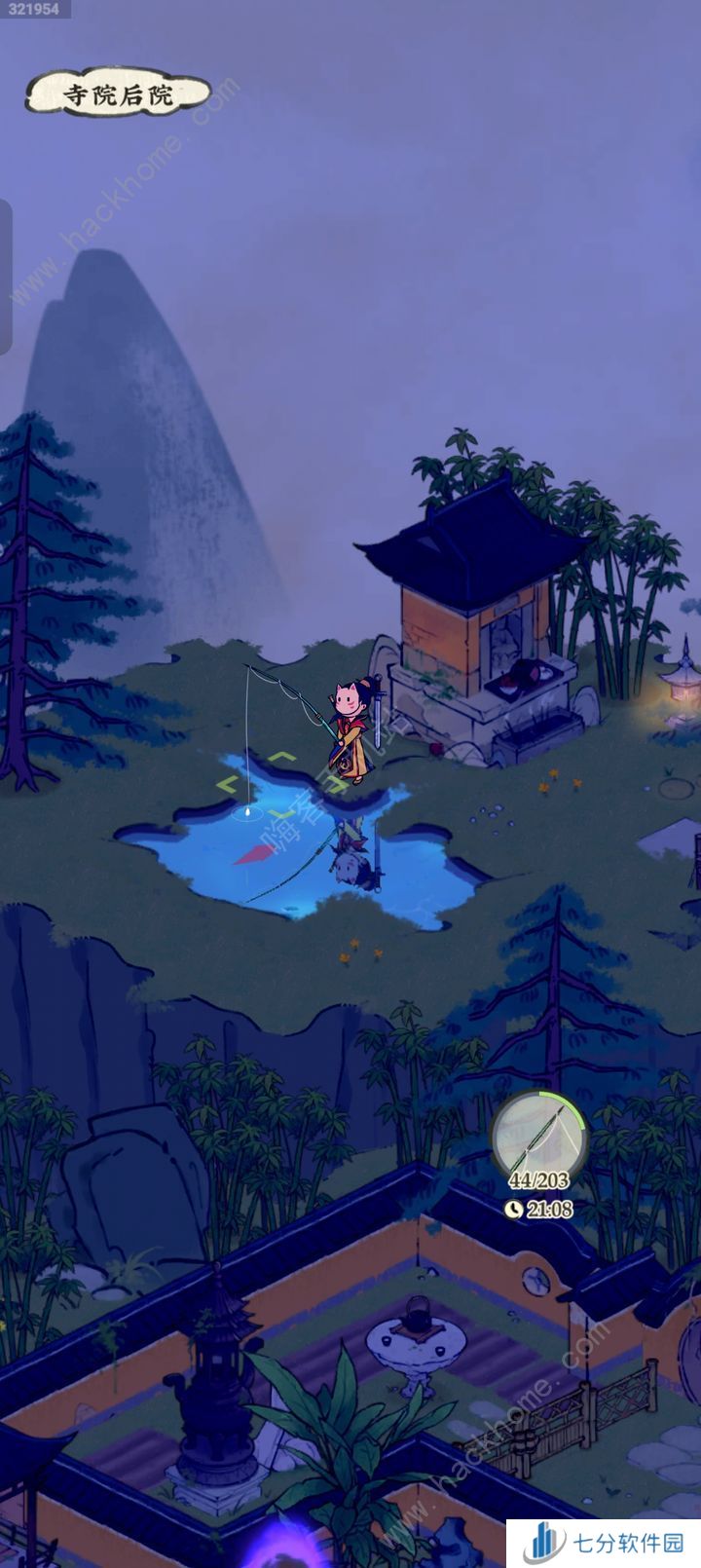 仙山小农金龙鱼怎么钓 寺庙后院金龙鱼钓取攻略图片2