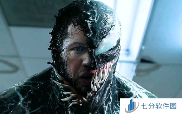 《毒液3：最后一舞》全新海报出炉，漆黑毒液马震撼亮相