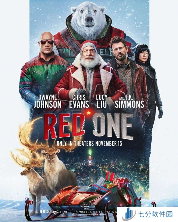 《红色一号：冬日行动》放出全新预告，踏上拯救圣诞老人的征程
