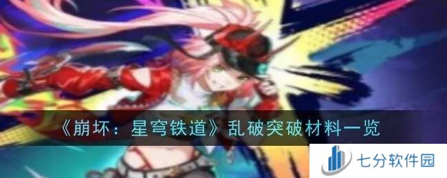 崩坏星穹铁道乱破等级突破材料、行迹突破材料总汇图片1