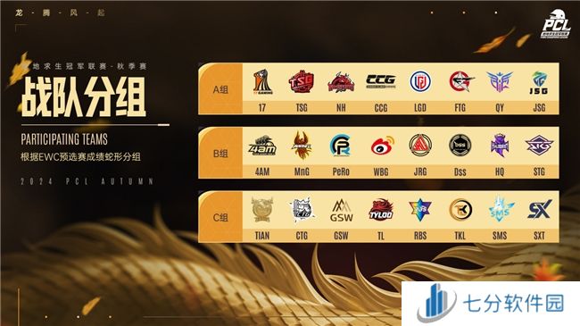 龙腾风起，梦逐荣光！2024PCL秋季赛火热来袭！