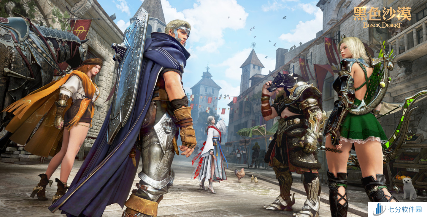 《黑色沙漠》端游国服定档 10月24日全面公测