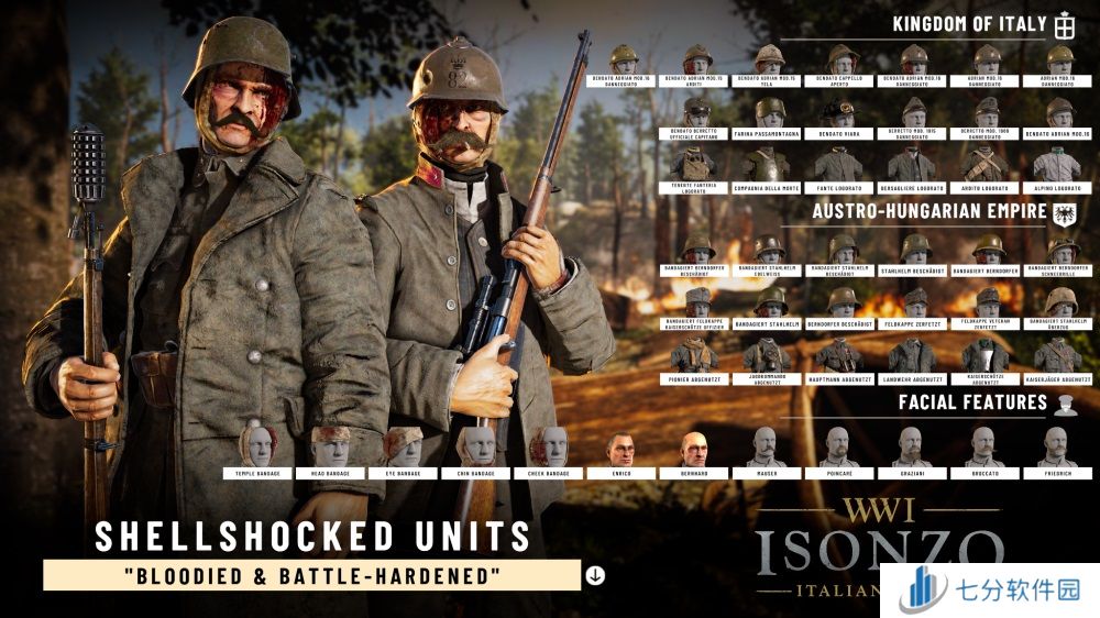 一战FPS 《伊松佐河》推出免费更新 “蒙泰洛”以及新的外观装扮DLC！