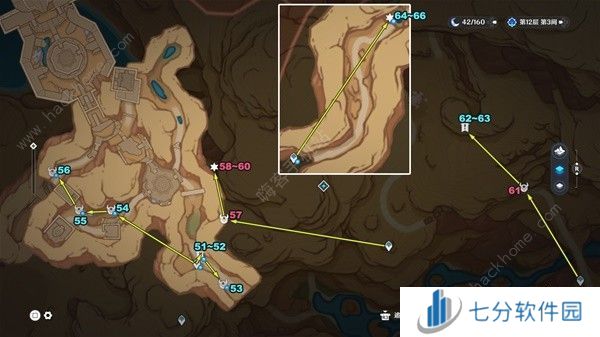 原神万相石有什么用 万相石快速采集路线详解图片6