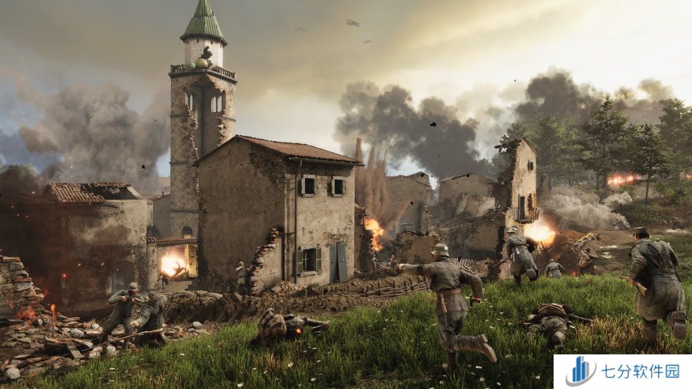 一战FPS 《伊松佐河》推出免费更新 “蒙泰洛”以及新的外观装扮DLC！