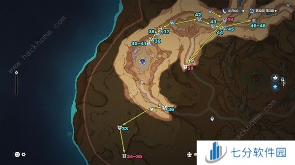 原神万相石有什么用 万相石快速采集路线详解图片5