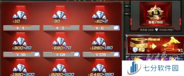 cf手游v8价格介绍 cf手游到v8要充多少钱