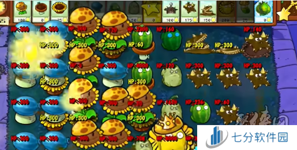 植物大战僵尸杂交版迷你游戏植物僵尸2怎么打 迷你游戏植物僵尸2速通攻略