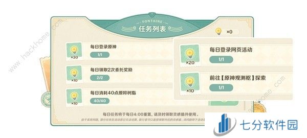 原神微风饮游H5网页活动攻略 全客人所需菜品制作公式汇总图片3