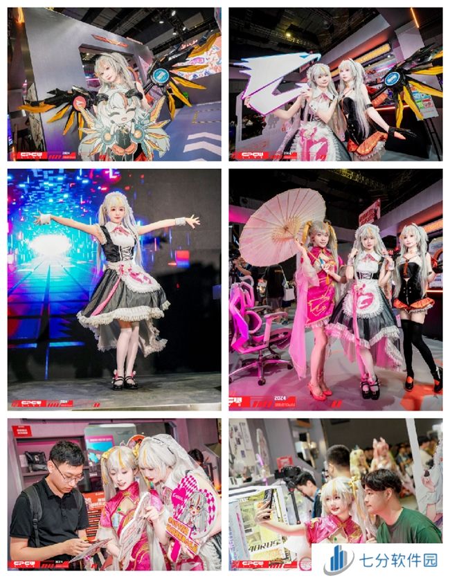 BilibiliWorld 2024，技嘉AORUS雕妹空间颜值与性能兼备