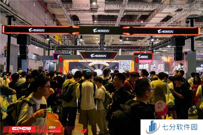 BilibiliWorld 2024，技嘉AORUS雕妹空间颜值与性能兼备