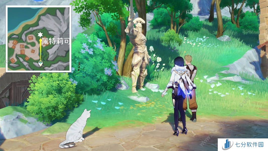 原神为了旧日与明天任务攻略 4.6为了旧日与明天小呜斯刷新位置一览图片8