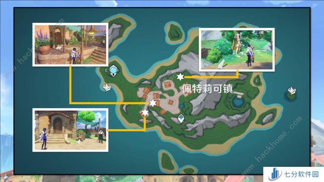 原神为了旧日与明天任务攻略 4.6为了旧日与明天小呜斯刷新位置一览图片7