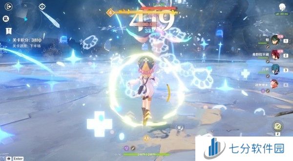 原神4.6振晶的应用研究第一天怎么打 气体流向的偏转通关阵容推荐图片3