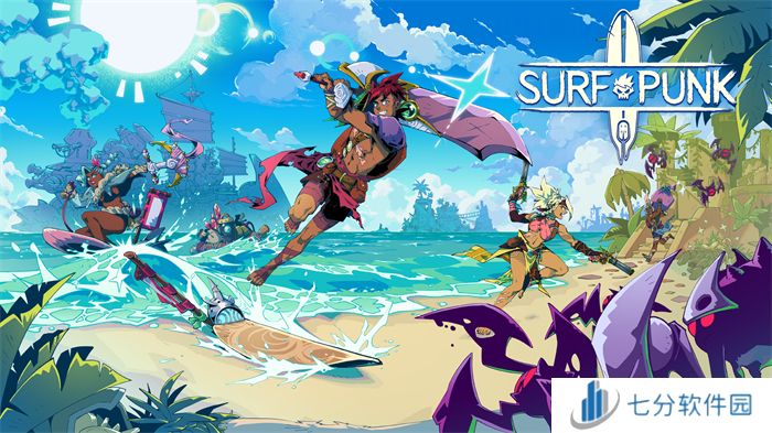 踏浪而行，夺宝求生！多人合作APRG《Surfpunk》预告片公开