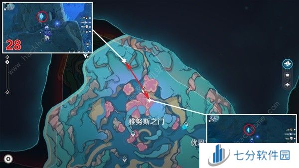 原神4.6旧日之海水神瞳收集攻略 4.6旧日之海水神瞳全位置一览图片12