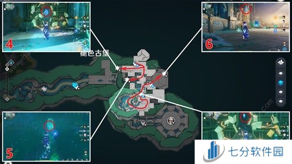 原神4.6旧日之海水神瞳收集攻略 4.6旧日之海水神瞳全位置一览图片5