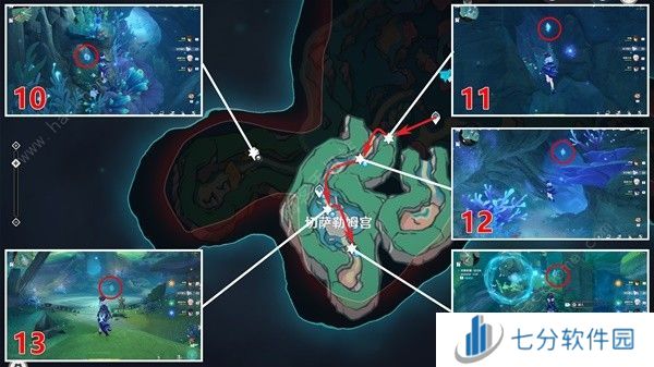 原神4.6旧日之海水神瞳收集攻略 4.6旧日之海水神瞳全位置一览图片7