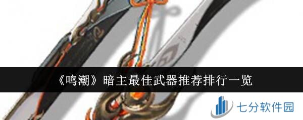 鸣潮暗主用什么武器好   暗主武器排行推荐图片1